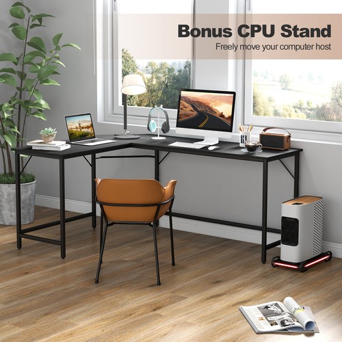 Shaped gaming desk sturdy - desk,