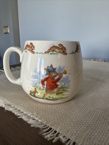 Royal doulton bunnykins mug - royal,