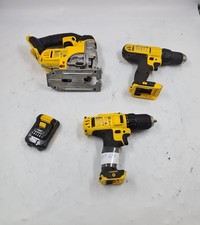 Lot of 4 Dewalt Cordless Power Tools - Used Working