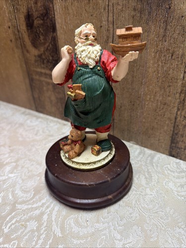 Vintage music box - , santa