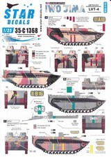 SRD35C1368 1:35 Star Decals -