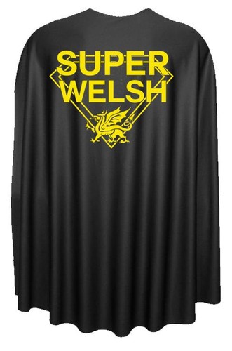 Adults super welsh - welsh, superhero