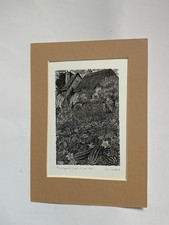 Limited edition 100mm x150mm Sue Scullard print. 16/250. VGC.