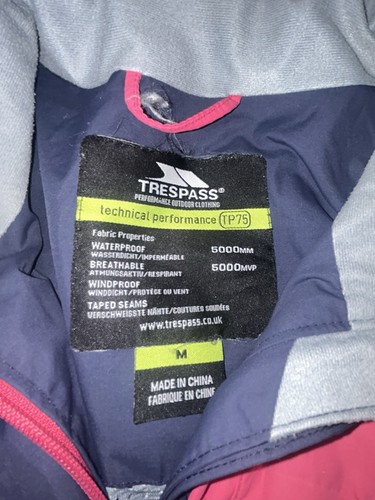 Ladies trespass waterproof - ladies,