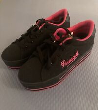 Girls/Ladies Black & Pink Pineapple Trainers Size 3
