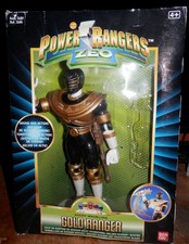 Vintage Bandai 1996 Power Rangers 8” Gold Ranger Action Figure