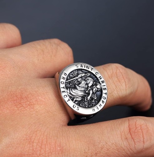 Christopher silver signet - st,