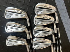 COBRA KING TOUR IRONS 4 to PW KBS $ Taper 120 stiff/MINT Lightly used Condition.