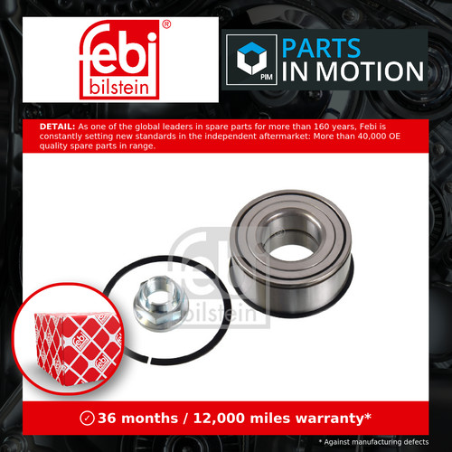 Wheel bearing kit - wheel, fits