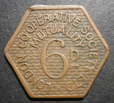 Co-op token - London