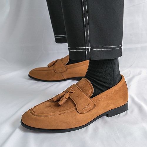 Men casual versatile suede - casual,