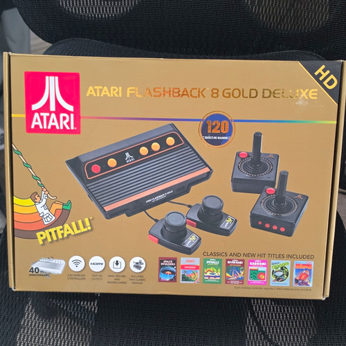 Atari flashback gold deluxe - atari,
