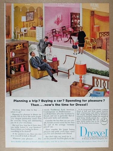 1965 drexel furniture meridian - 1965,
