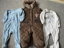 Disney Tigger Fleece All In One Coat Next 2 Sleepsuit Mummy Daddy Me Happy 3-6m