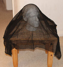 New ARMY BLACK SCRIM NET Scarf