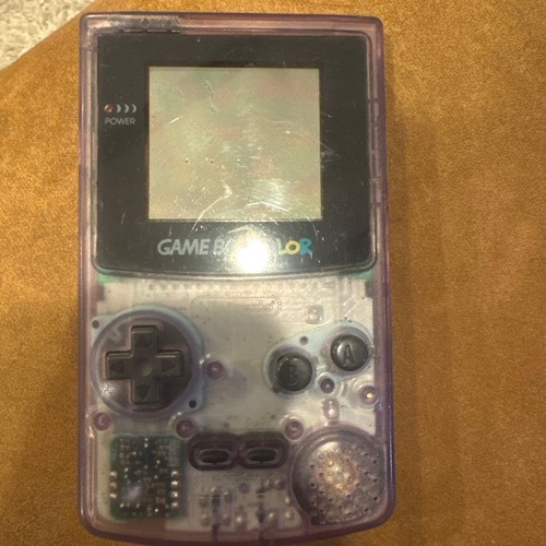 Game boy color nintendo purple - boy,