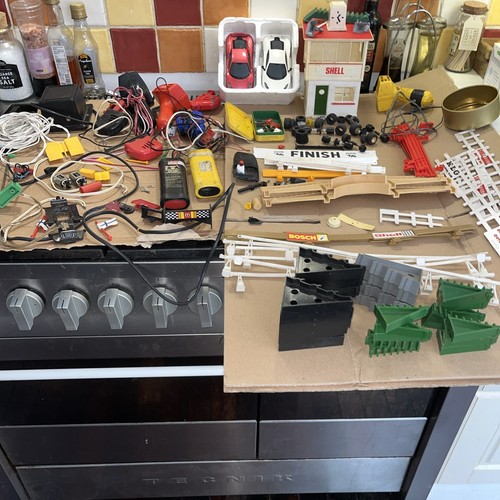 Scalextric grave yard - job, lot