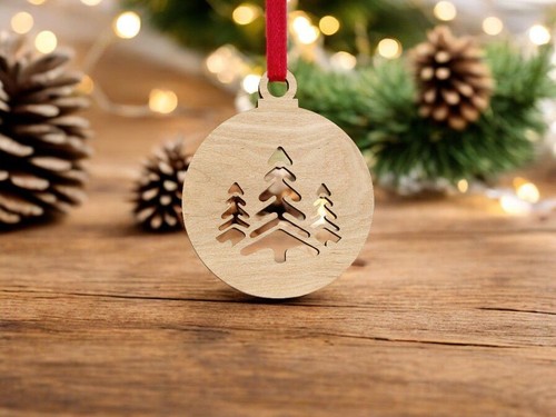 Wooden christmas decorations - wooden,