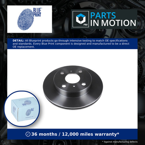 Brake discs pair - 2x, vented