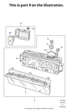 Land Rover Genuine Clock