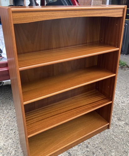 Vintage teak bookcase mid - teak,