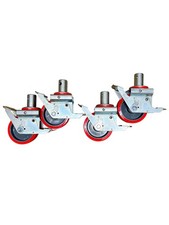Alloy tower castors - castors, scaffold
