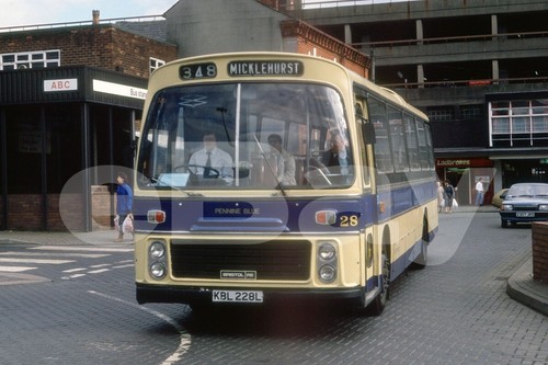 Bus photo pennine blue - pennine,