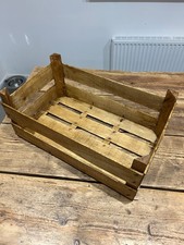 Rustic Wooden Apple/Fruit Crate