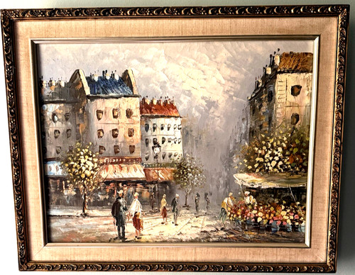 Vintage paris street - paris,