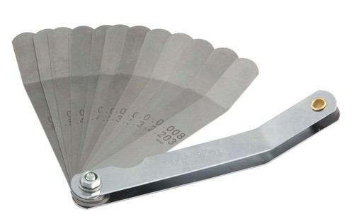 Feeler gauge angled - feeler,