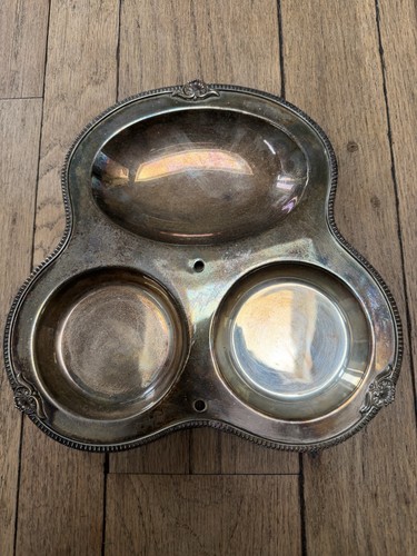 Antique epns section serving - 3,