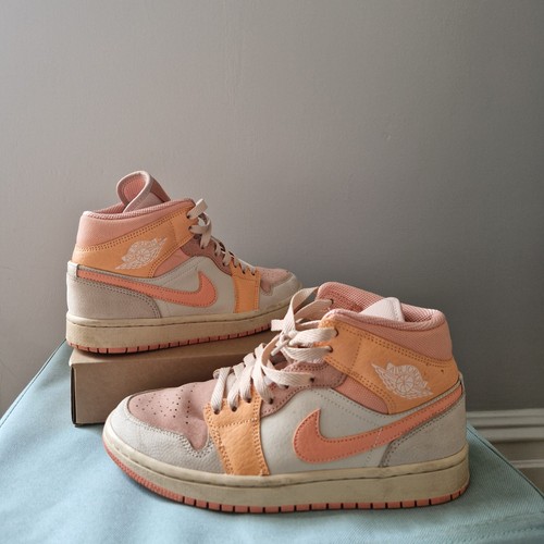 Nike air jordan mid apricot - 1,