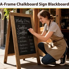 Large Wooden Blackboard A