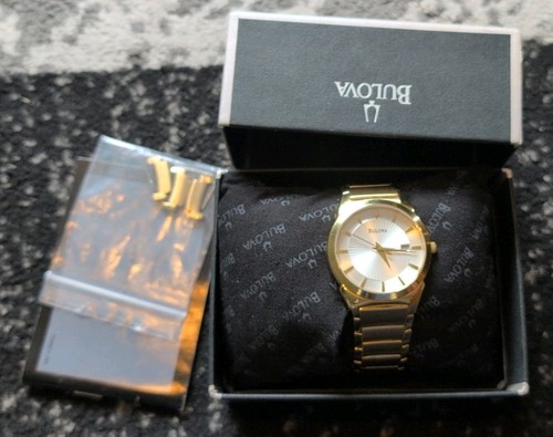 Gold bulova 97b108 - gold, mens