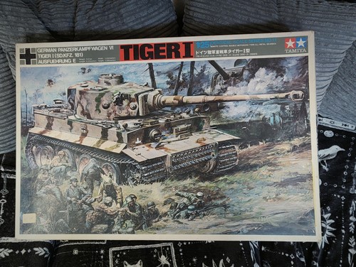 Tamiya tiger tank 1 25 - tank, 1/25