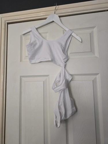 Girls white bralette - white,