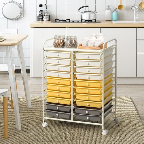 Drawers storage trolley - storage,
