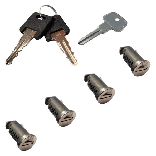 Set barrel locks 2 - 4, keys