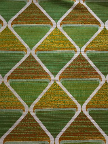 Vintage fabric curtains - 2,