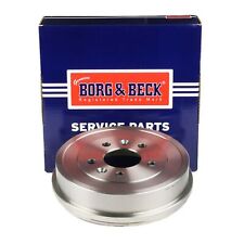 2x Brake Drums (Pair) For Dacia Duster 1.5 dCi 4x4 Rear Borg & Beck 8200835832