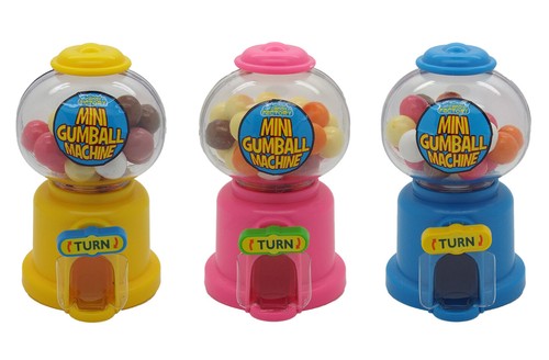 Mini gumball machine sweets - gumball,