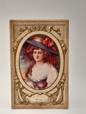 Victorian Vintage Postcard - A Victorian Beauty