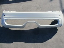 MINI F55 COOPER S SD REAR BUMPER PEPPER WHITE BARE AA39