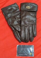 Mulberry Bayswater Deerskin Ladies Gloves In Brown - M