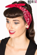 40's 50's Paisley Headband