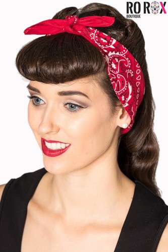 S paisley headband - 40's,