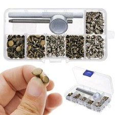 120Pcs/Set Rivets Double Cap