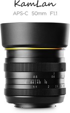 Kamlan 50mm F/1.1  Manual