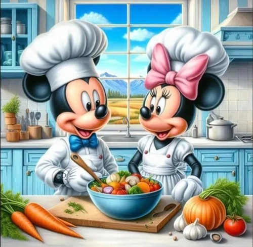 Mickey and minnie mouse 11ct - minnie,