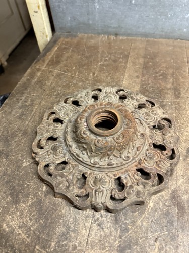 Antique old electric lamp - electric,